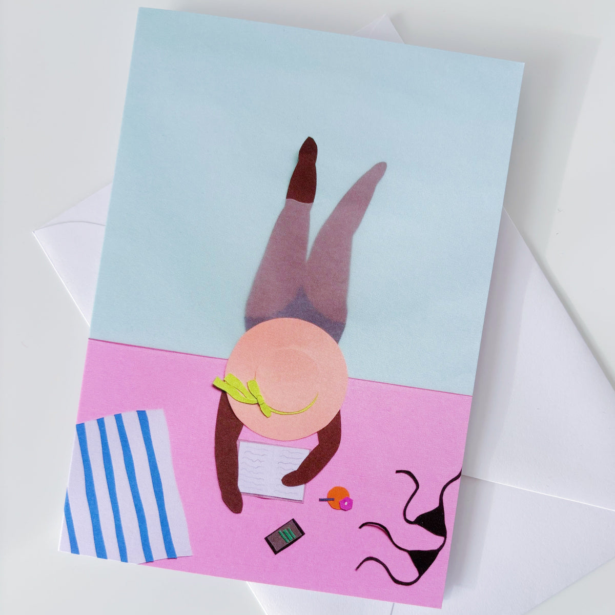 Summer Cutie Greeting Card Friendship Fun