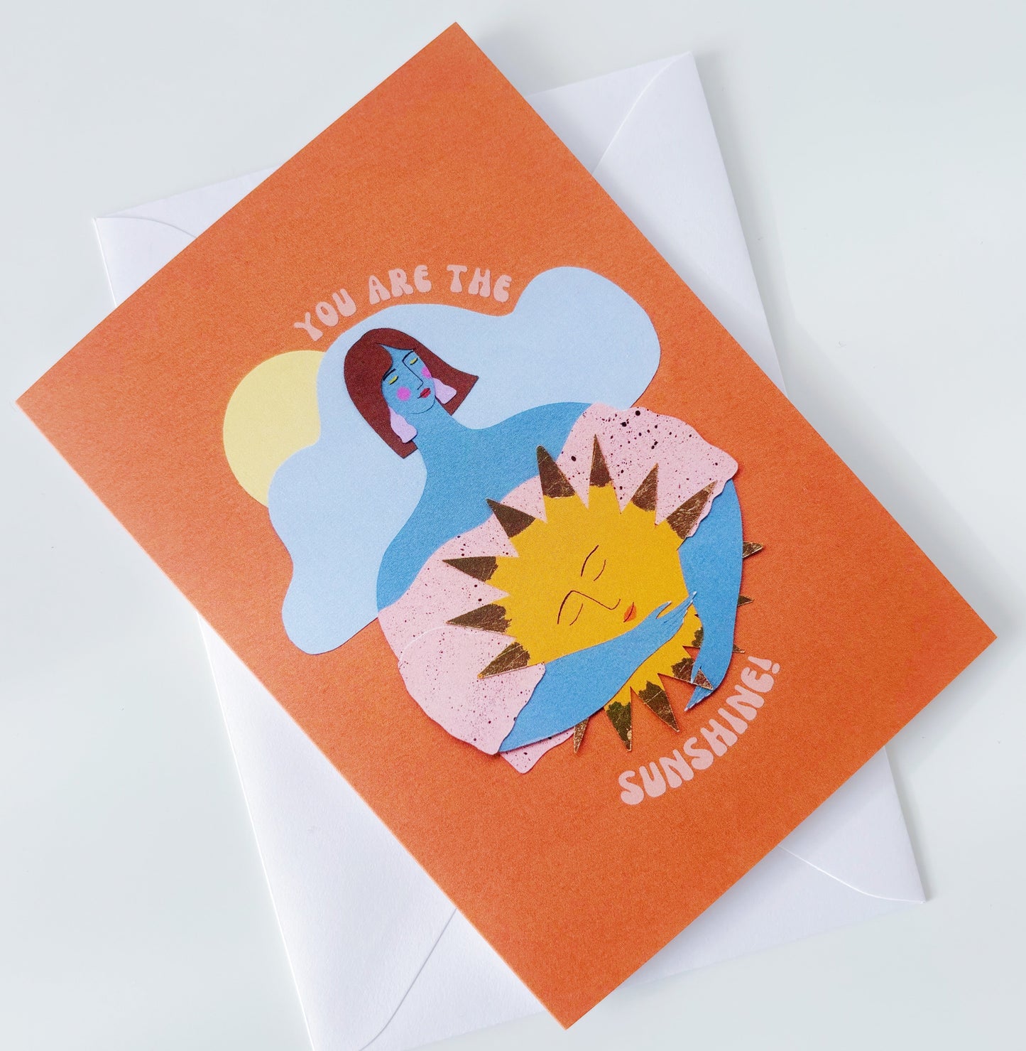 You're The Sunshine Greeting Card Love Friendship