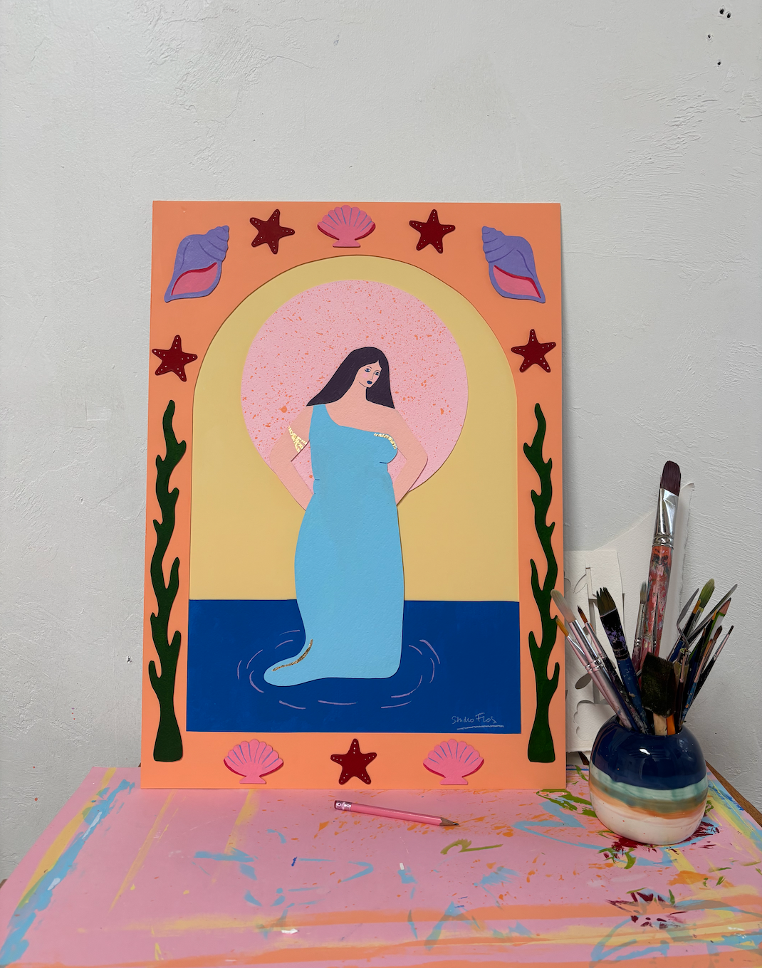 Sometimes It Feels Like This - Original Painting