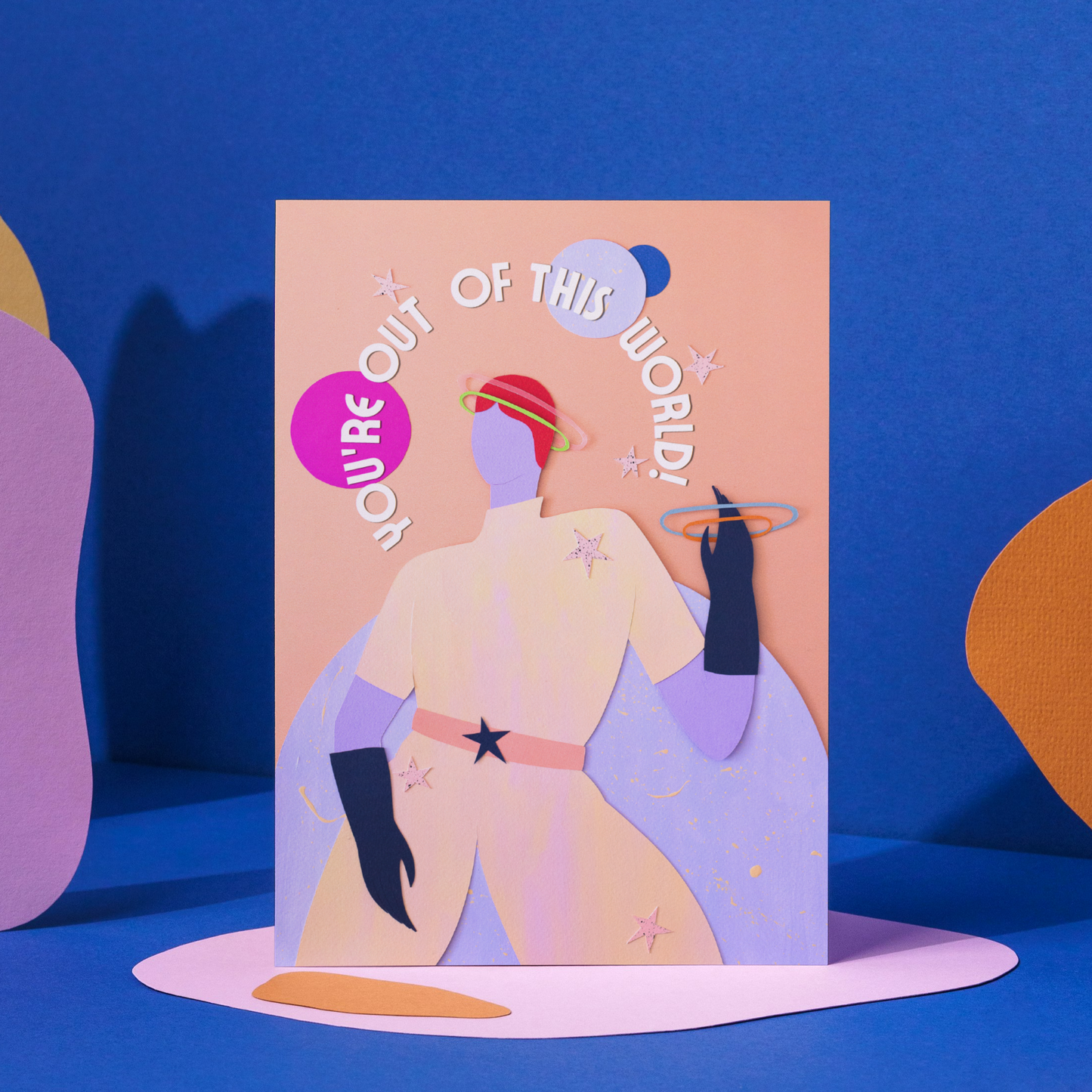 You're Out Of This World Greeting Card Love Congratulations