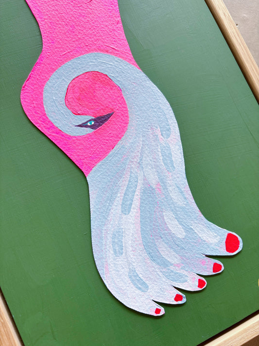 Tread Lightly Original Painting