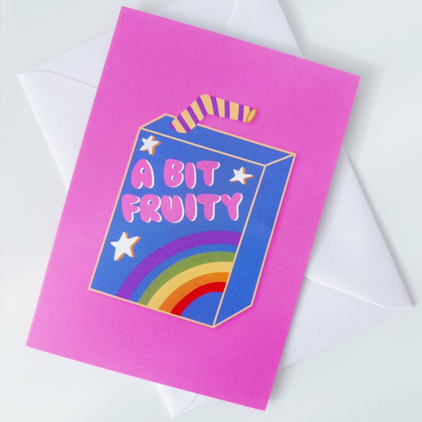 A Bit Fruity Greeting Card Fun LGBTQIA+
