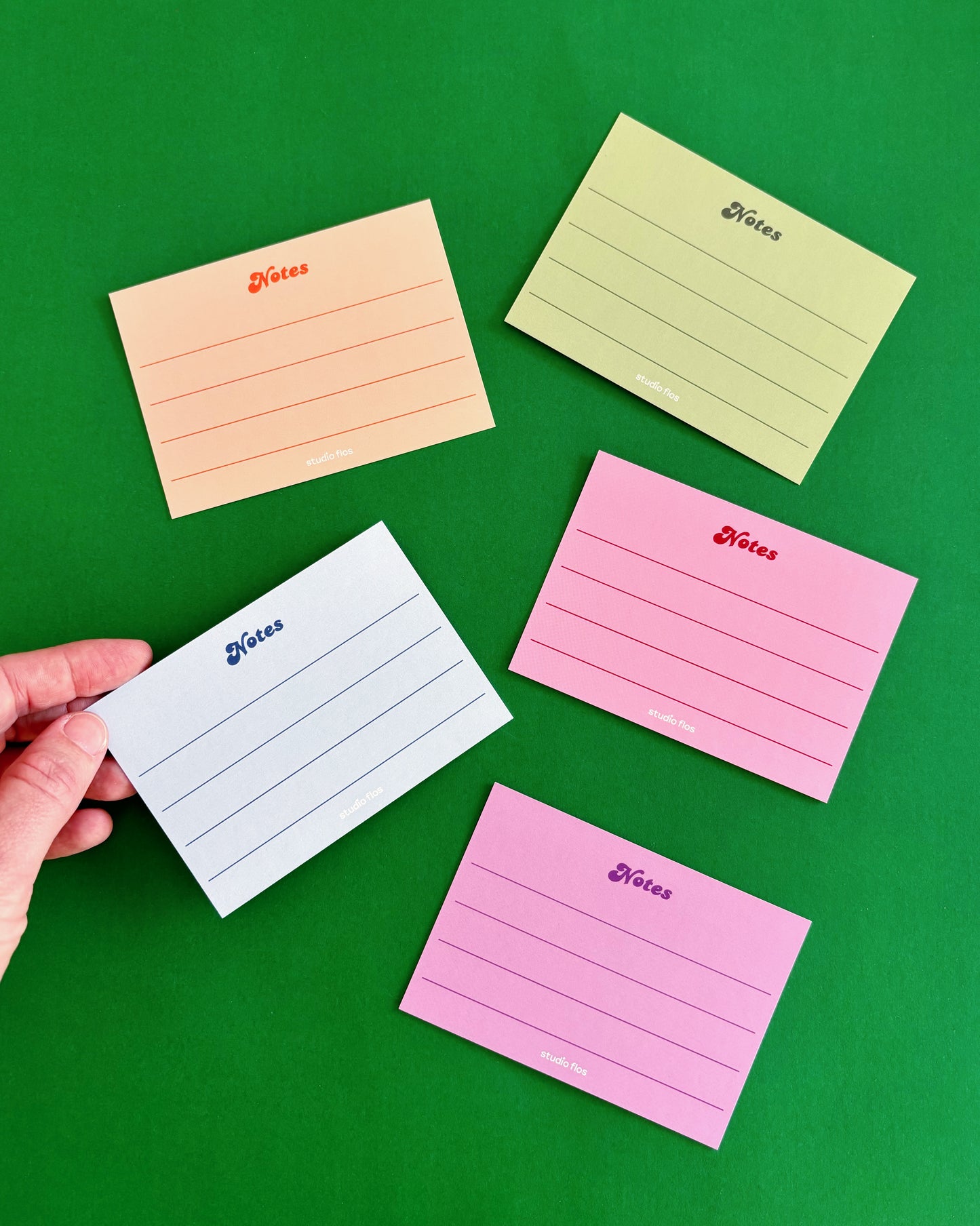 Customisable Illustrated Punch Cards Pack
