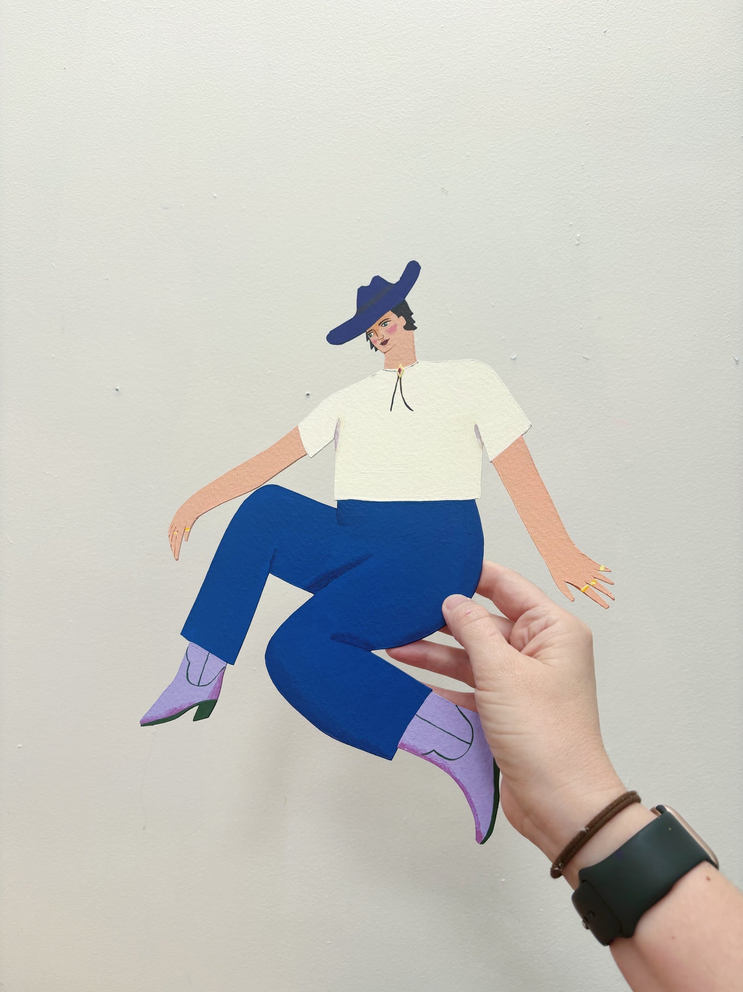 Find Me In Your Heart Original Framed Painting