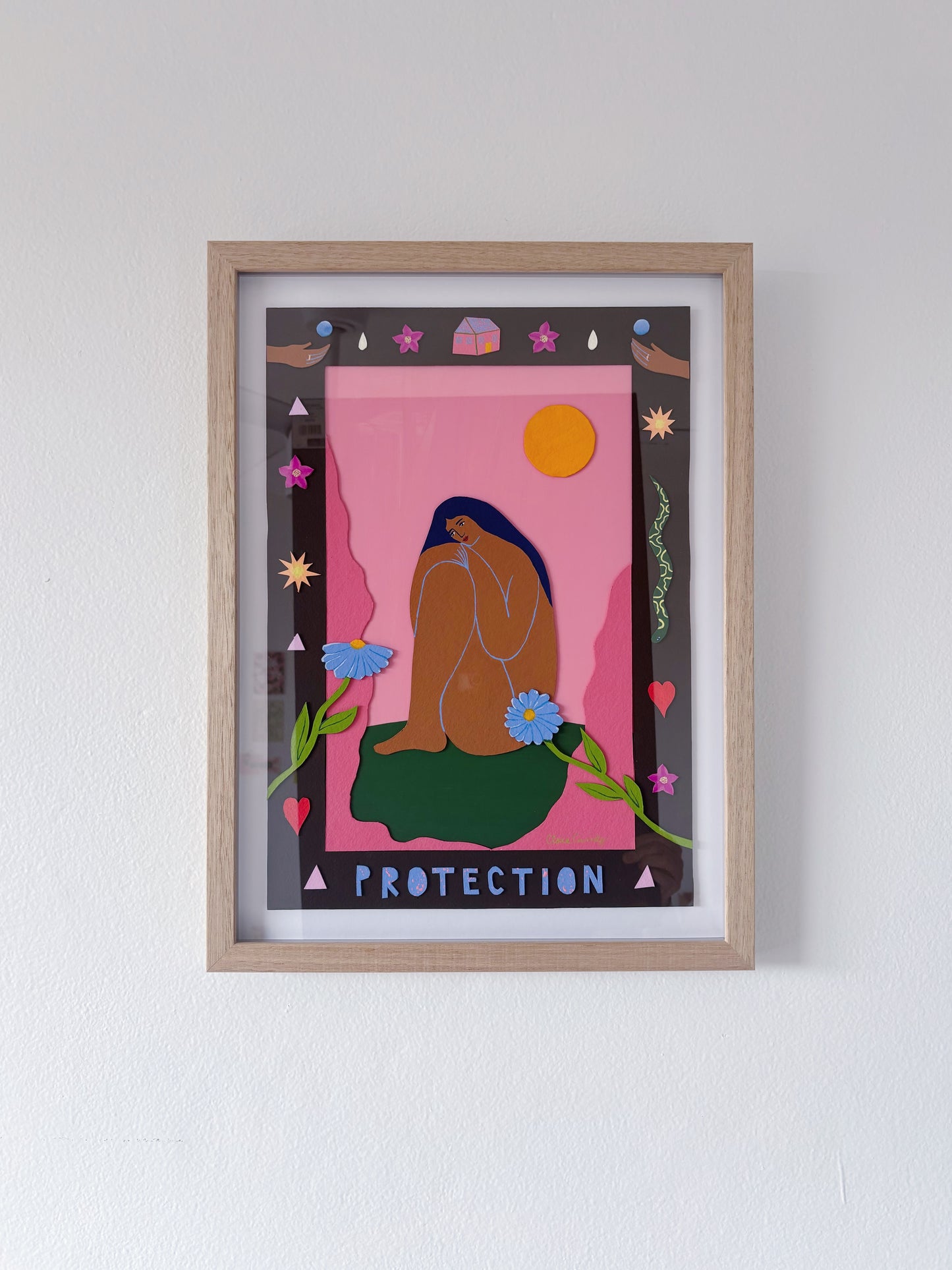 It's Within You Original Framed Painting