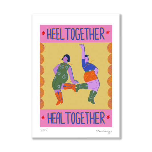 Heel Together - Fine Art Print