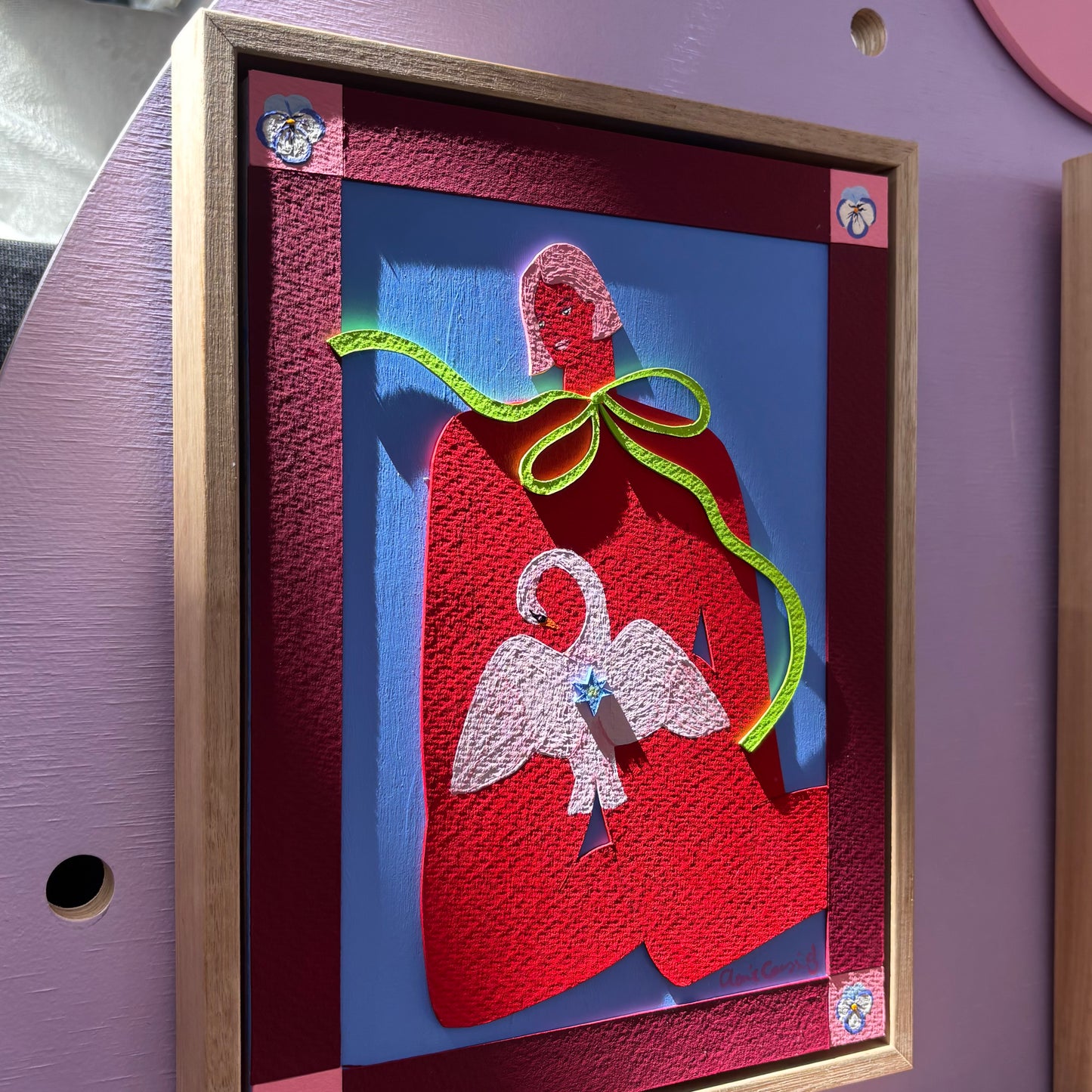 Inner Flight - Original Framed Painting