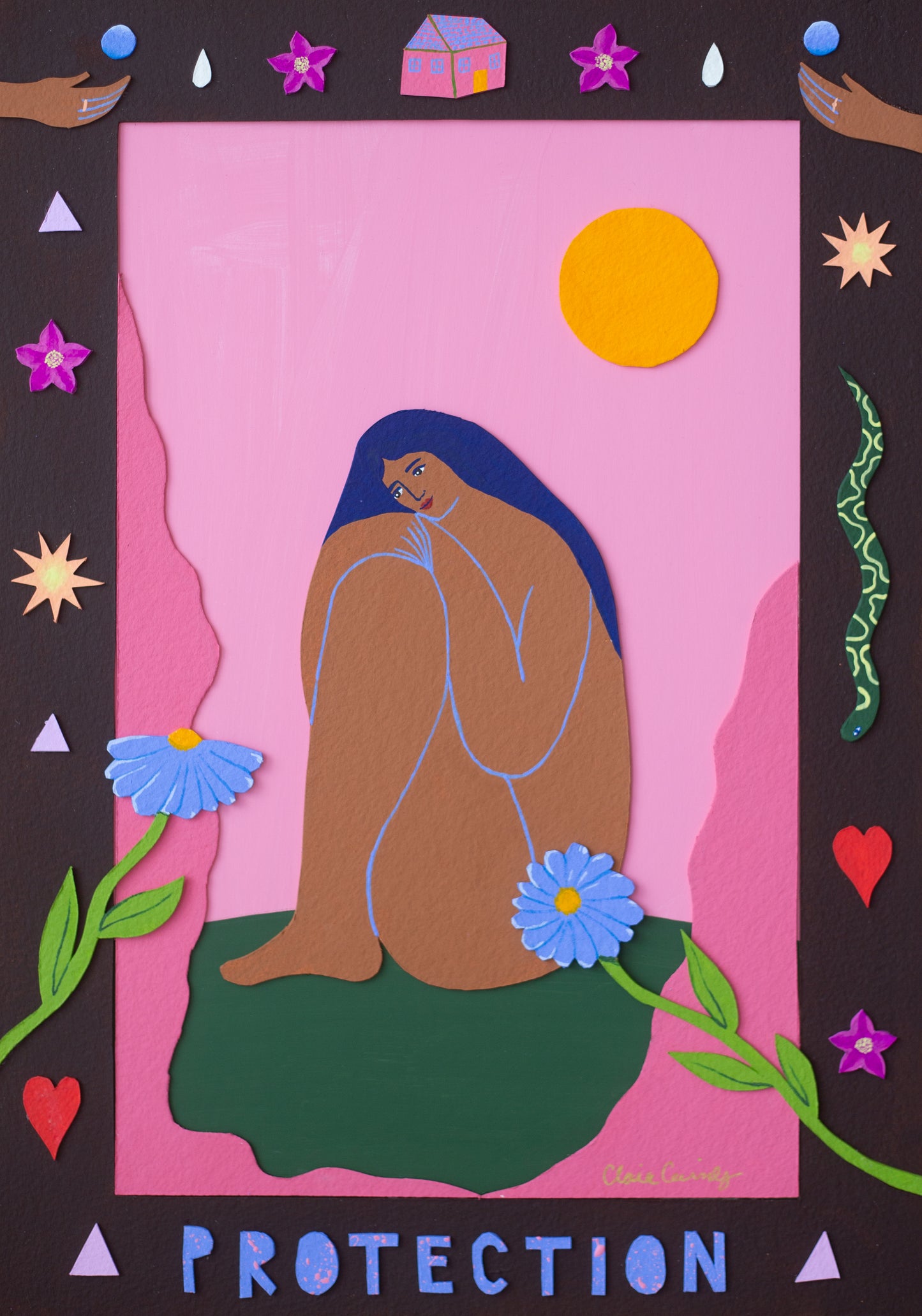 It's Within You Original Framed Painting