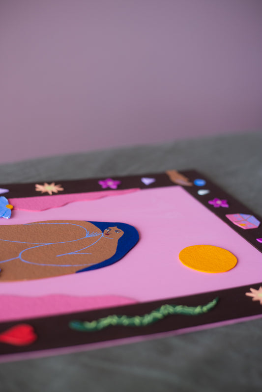 It's Within You Original Framed Painting