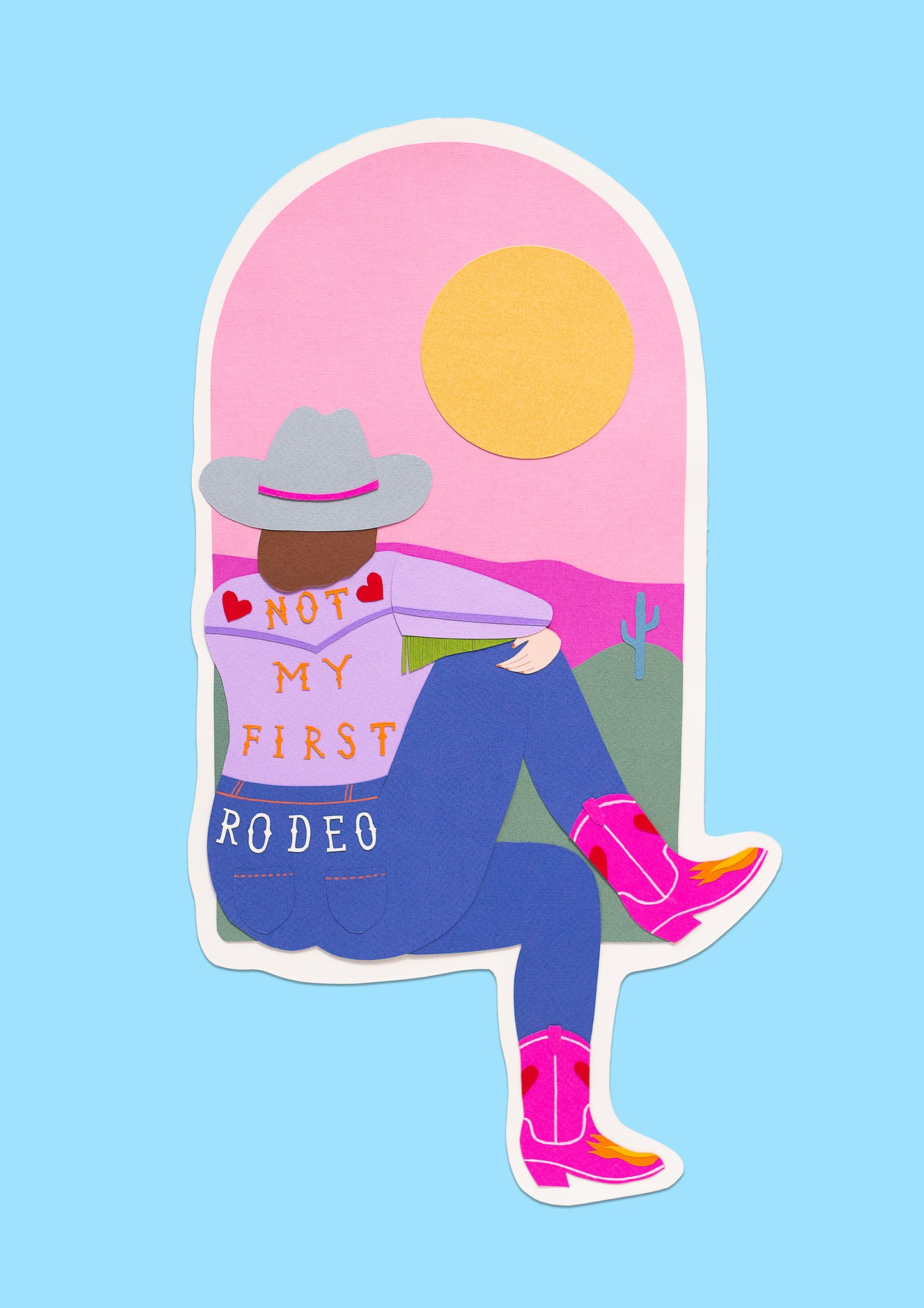 Not My First Rodeo - Fine Art Print