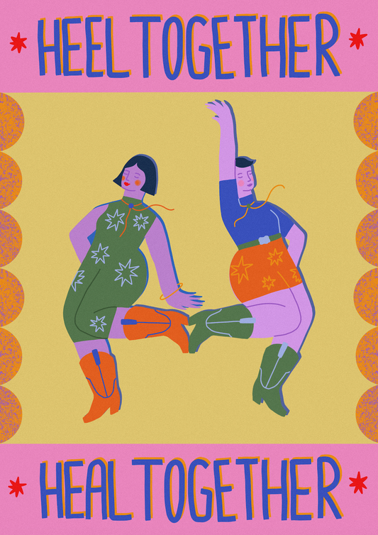 Heel Together - Fine Art Print