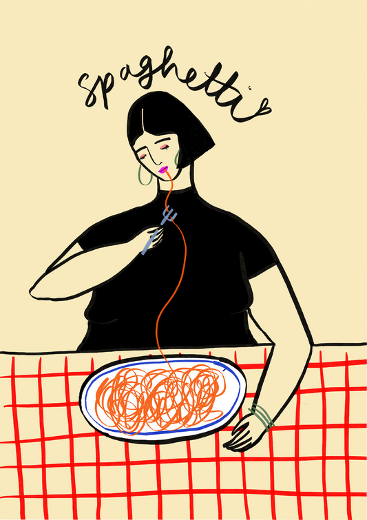 Spaghetti - Fine Art Print
