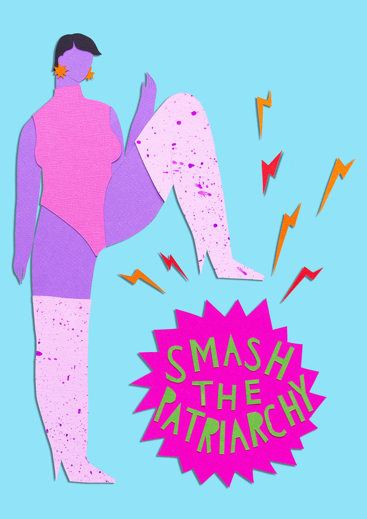 Smash The Patriarchy - Fine Art Print